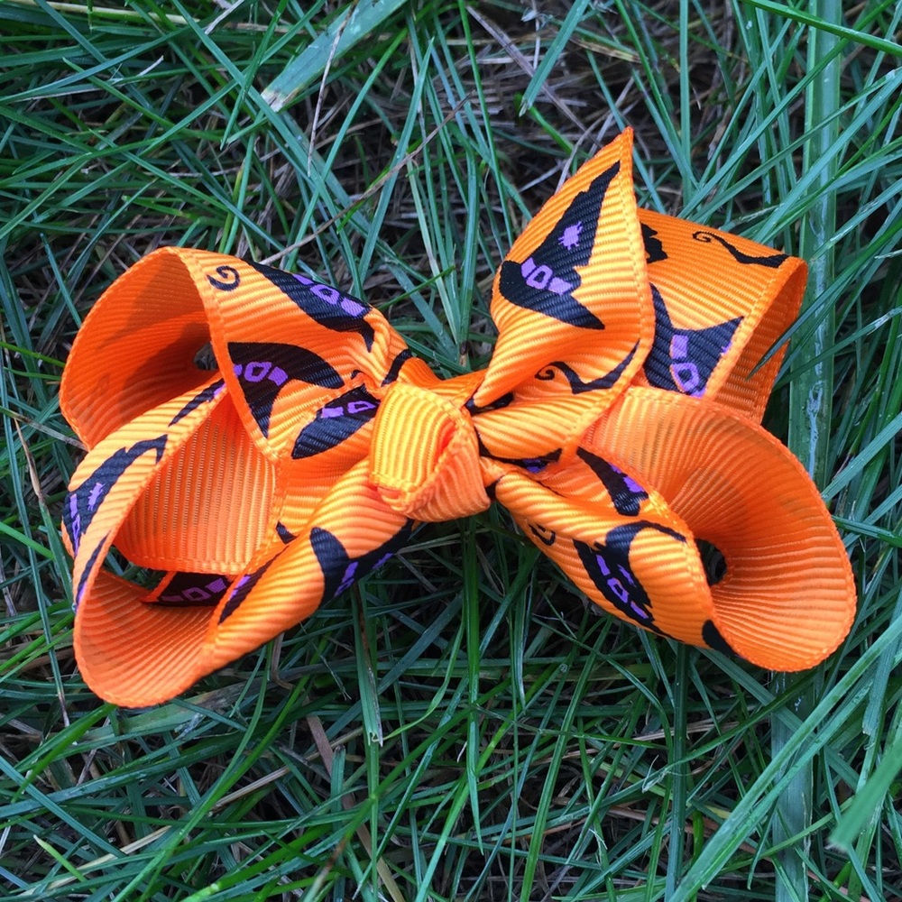 Girls Halloween Hair Bow‎